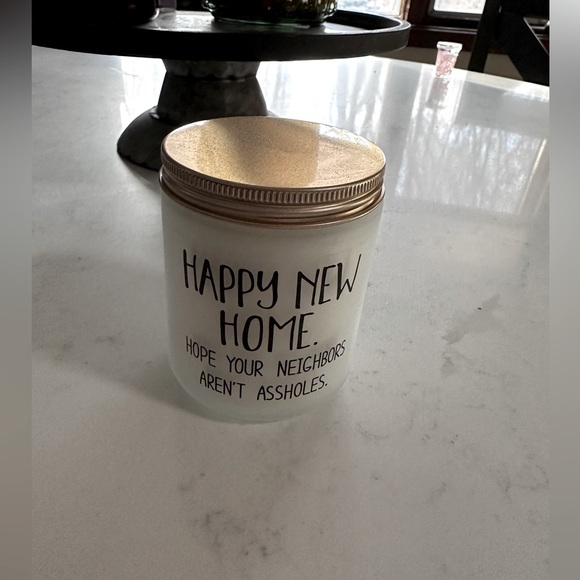 Other - Happy new home lavender candle